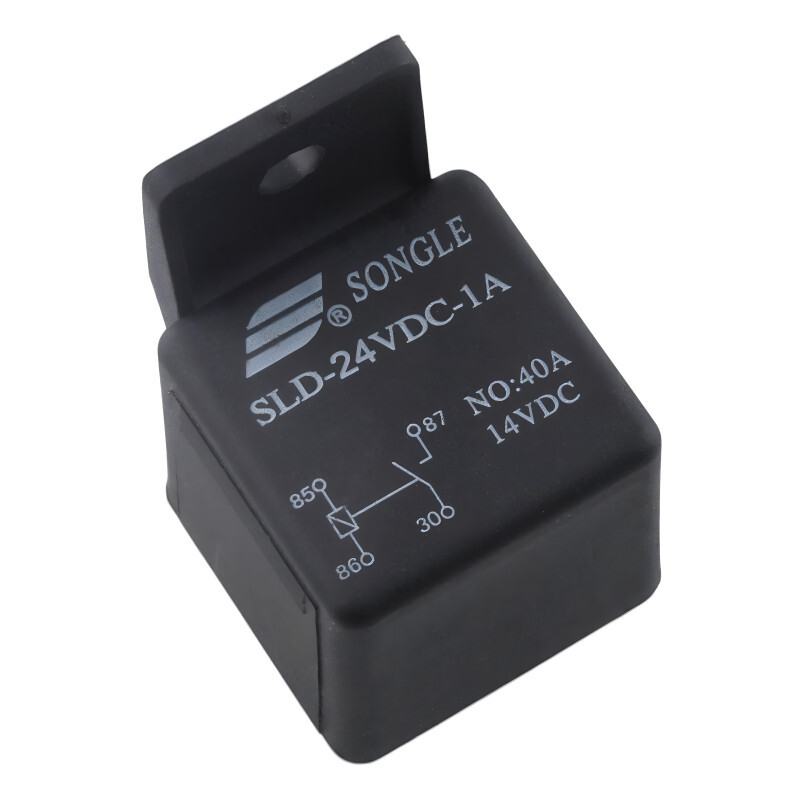 Relé SLD-24VDC-1A 24V DC/250V AC 40A, 4-pin