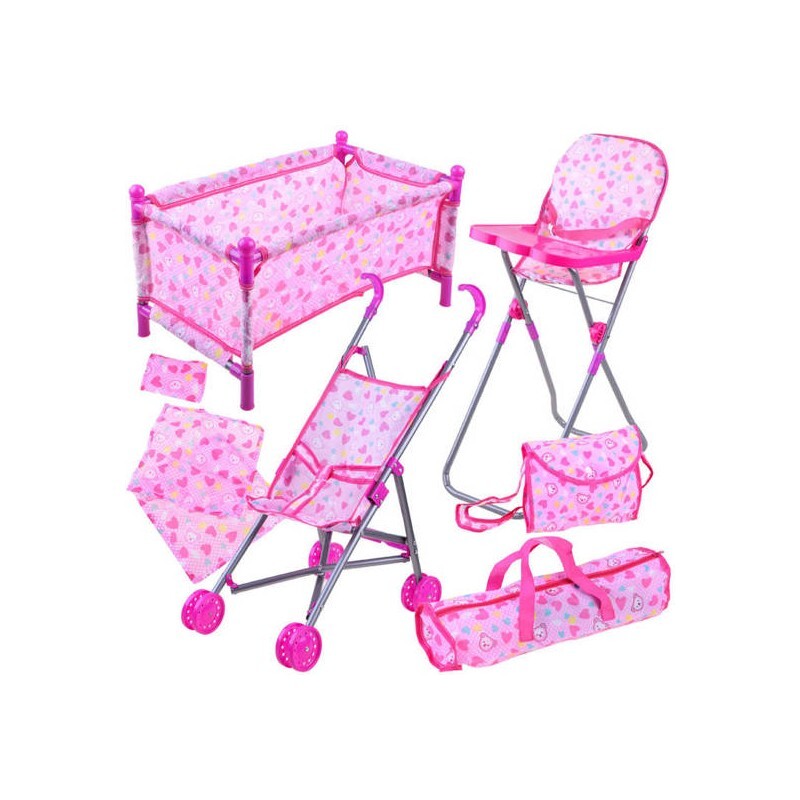 ZA3995 DR Súprava pre bábiku 5v1 - Pink Koala