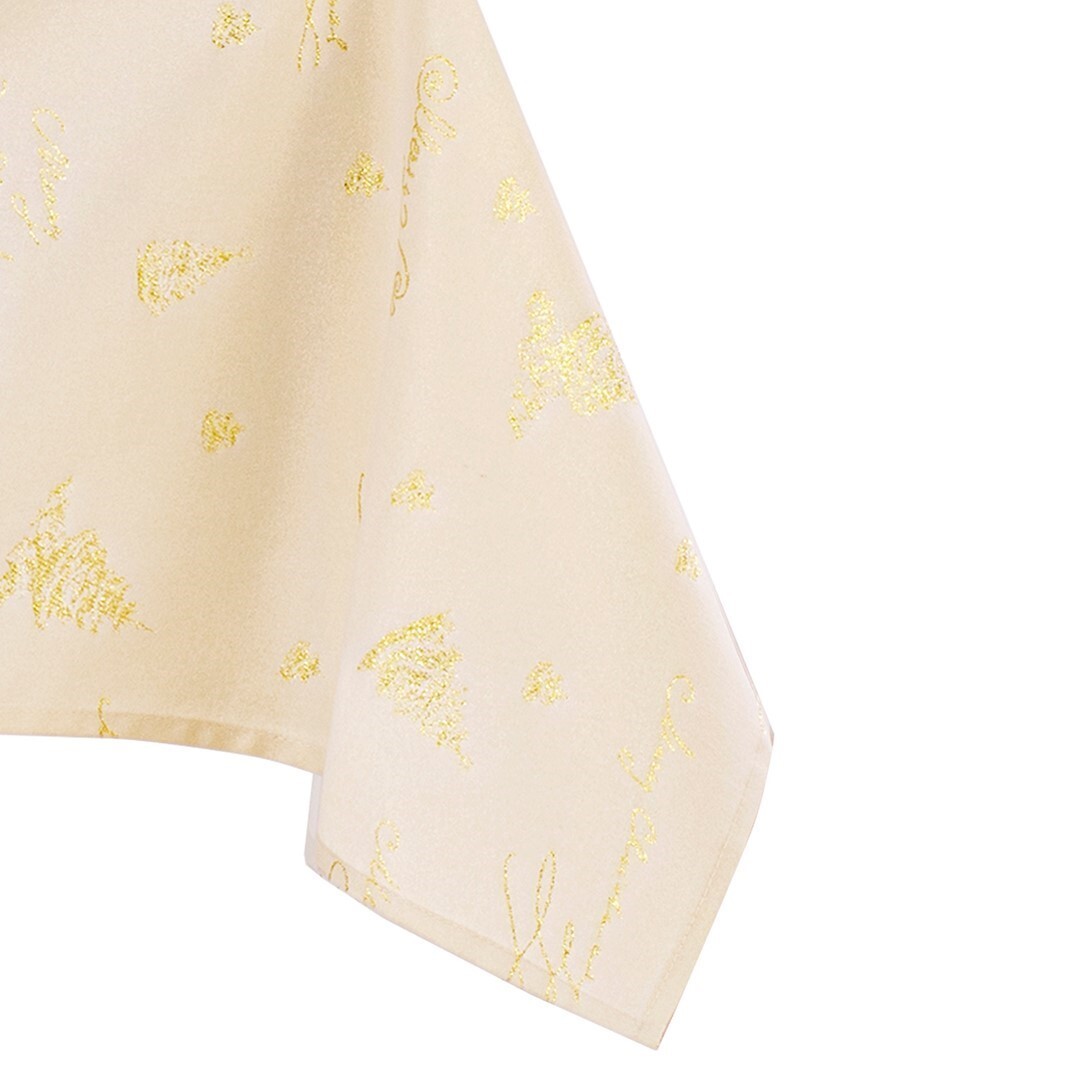 Ubrus/běhoun na stůl AmeliaHome CHRISTMAS EVE zlatý