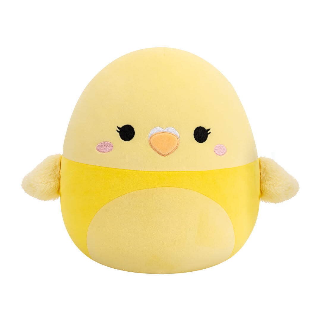 SQUISHMALLOWS Žltá andulka - Shayna, 30 cm