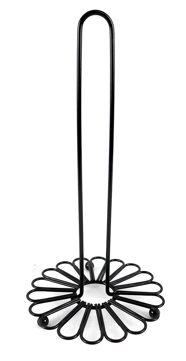 MAKRO - Držiak na papierové utierky, 16x33cm, oceľ – čierna povrchová úprava