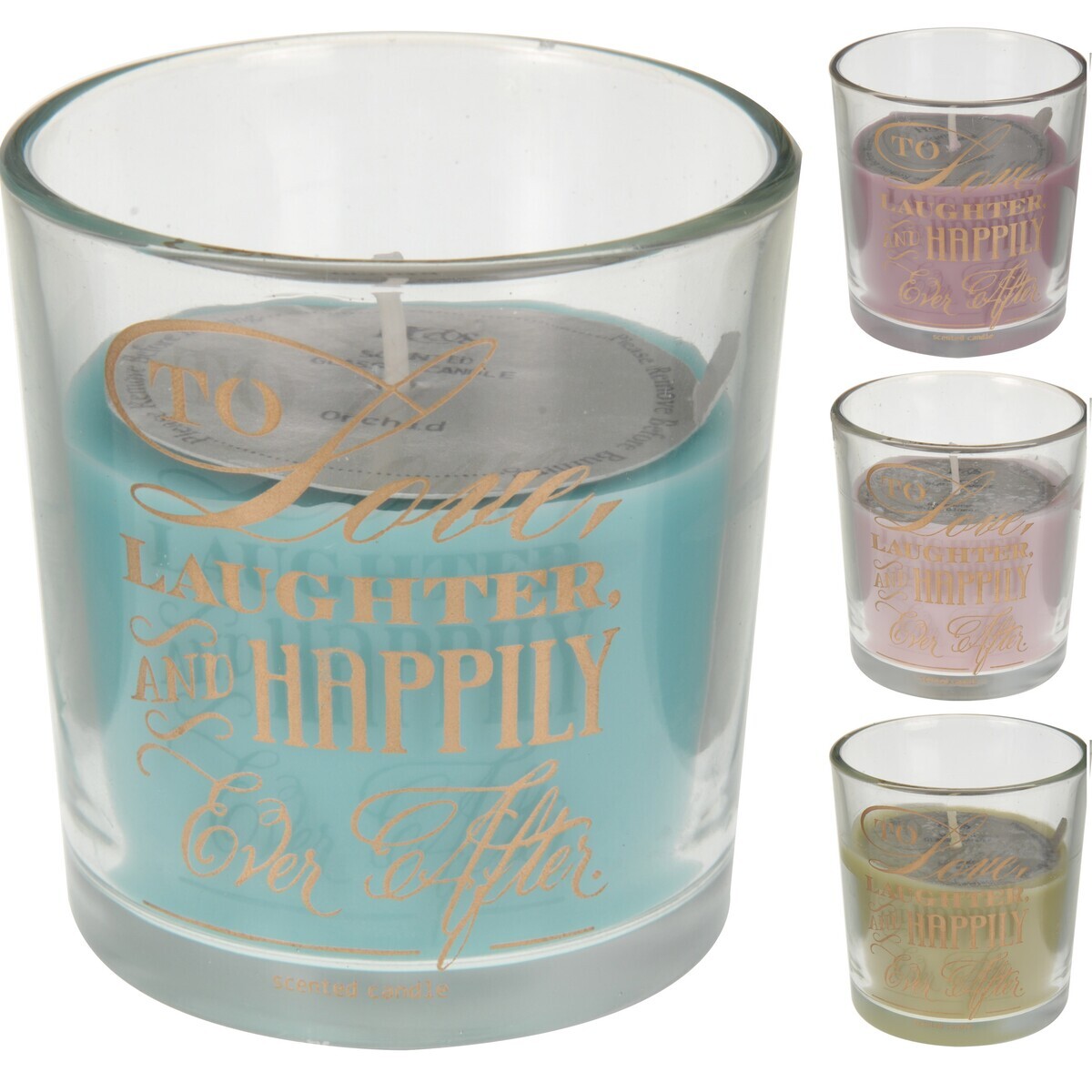 MAKRO - Sviečka vonná v pohári rôzne farby