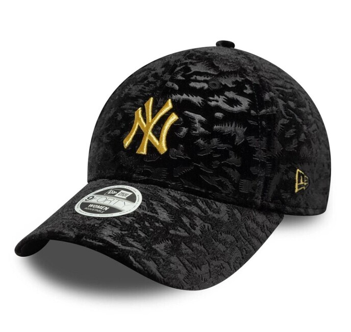 Dámska Šiltovka New Era 9Forty Womens MLB Leo Velour NY Yankees Black - UNI