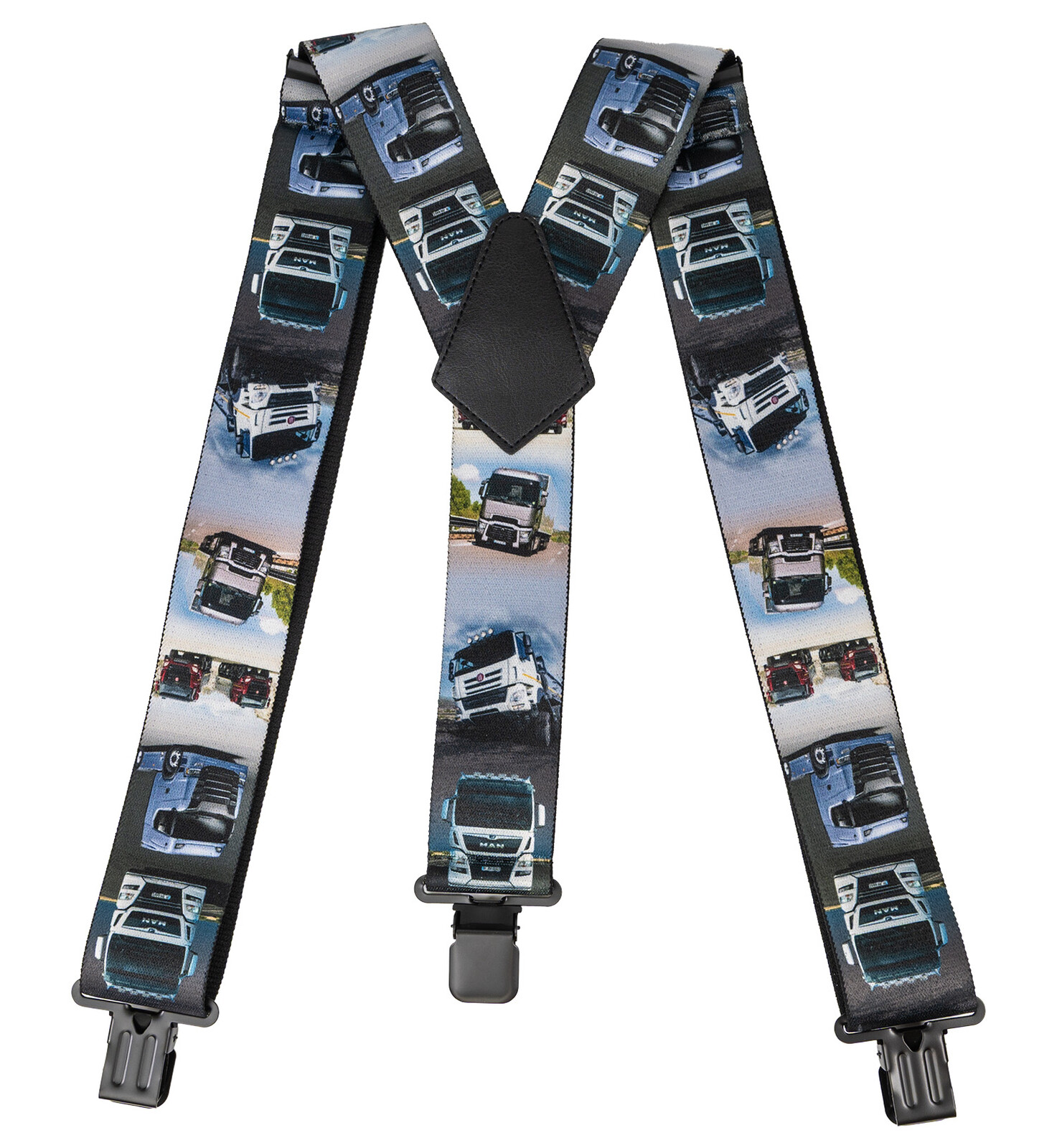 Universal Dizajnové pánske traky - Kamión - MAN