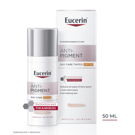 EUCERIN Anti-pigment denný krém SPF30 tónovaný svetlý 50 ml