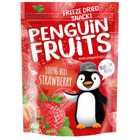 FYTOPHARMA Penguin fruits mrazom sušená jahoda 10 g