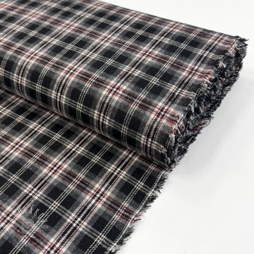 Scottish Check YARN DYED BRUSHED design A