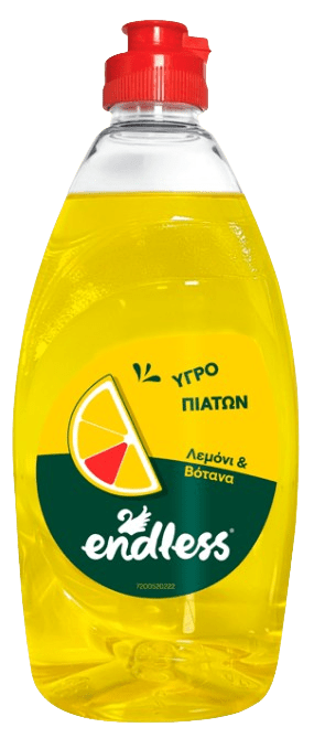 ENDLESS - Prostriedok na umývanie riadu lemon, 0,5 L