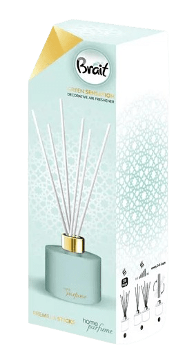 BRAIT GREEN SENSATION - Vonné tyčinky (ovocno-kvetinová vôňa, 100 ml)