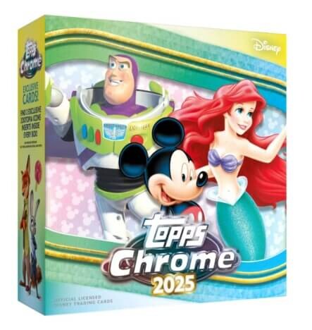 Topps 2025 Topps Walt Disney Chrome Mega Box