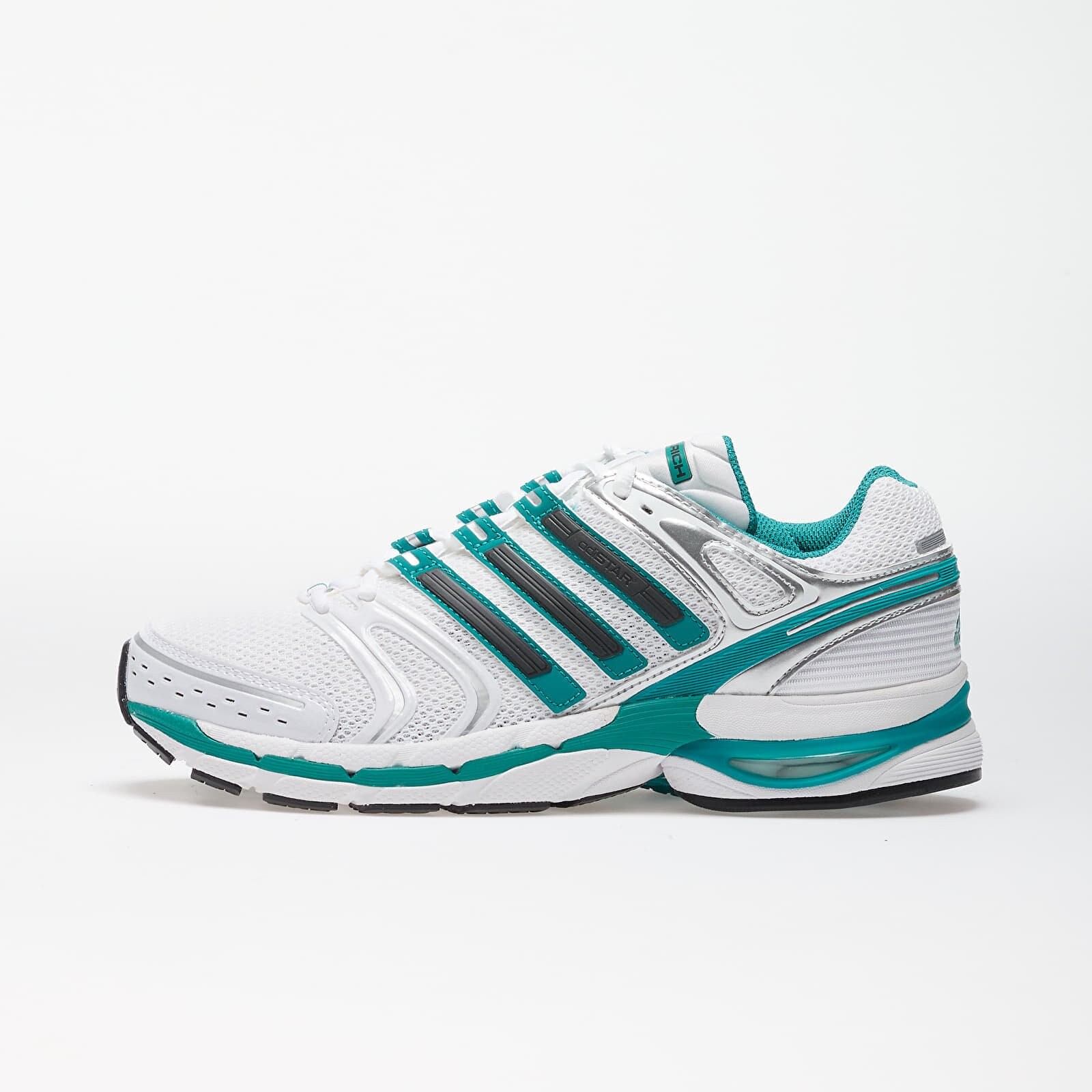 Tenisky adidas x Sporty & Rich Adistar Control 5 Ftw White/ Carbon/ Pure Teal EUR 45 1/3