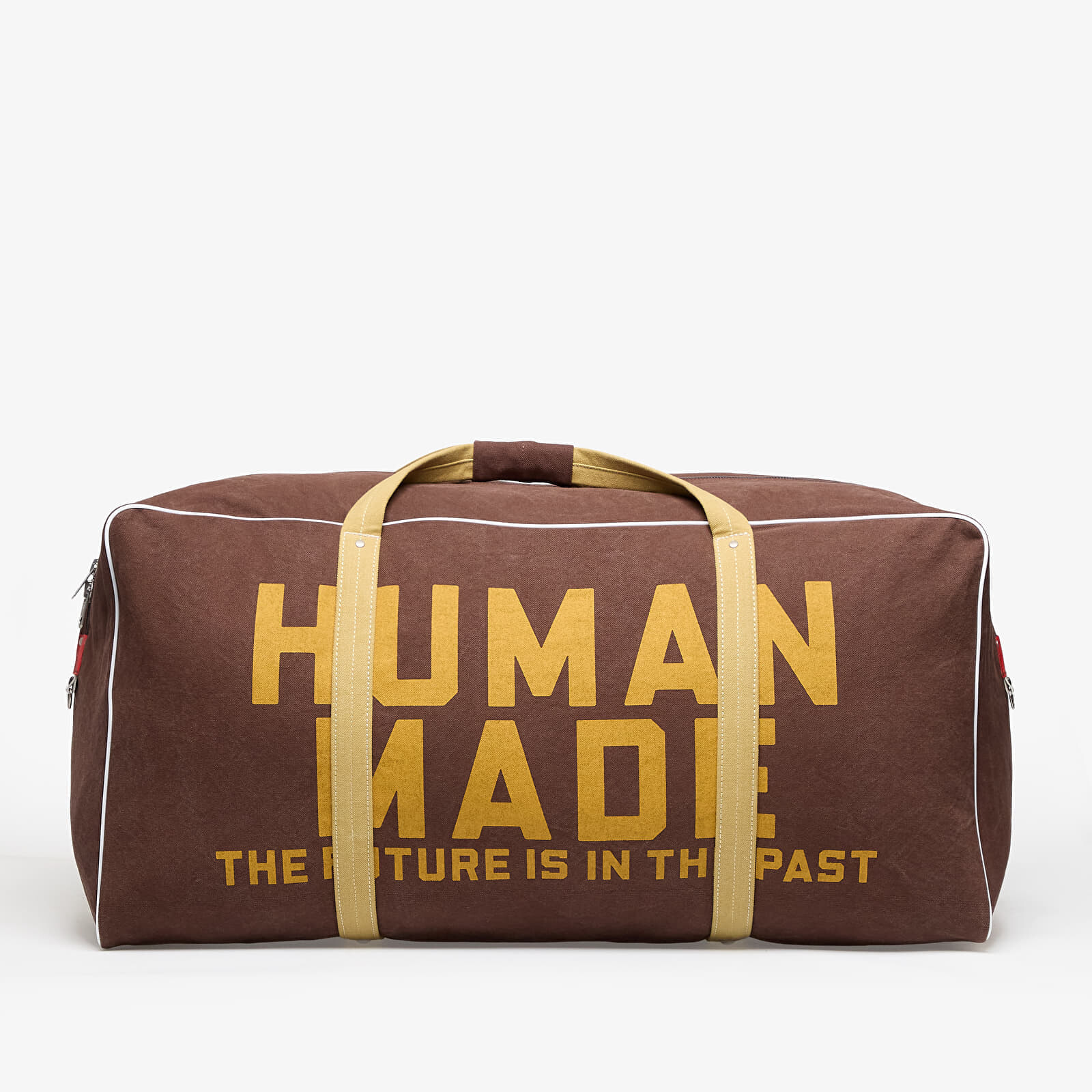 Taška HUMAN MADE Canvas Boston Bag Large Brown Universal