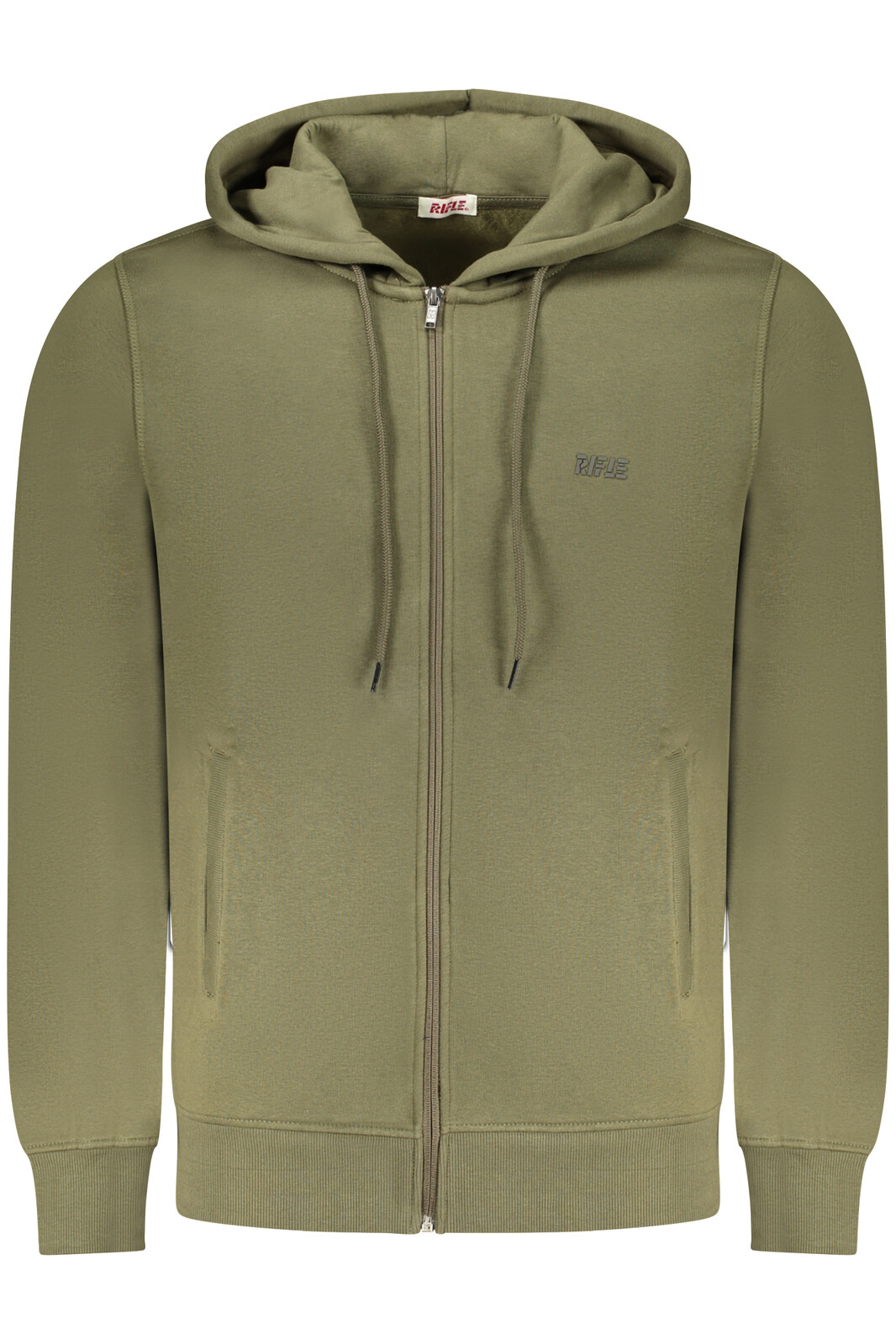 RIFLE MEN'S ZIP-UP SWEATSHIRT GREEN
