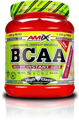 Amix bcaa micro instant juice 400 g + 100 g zadarmo