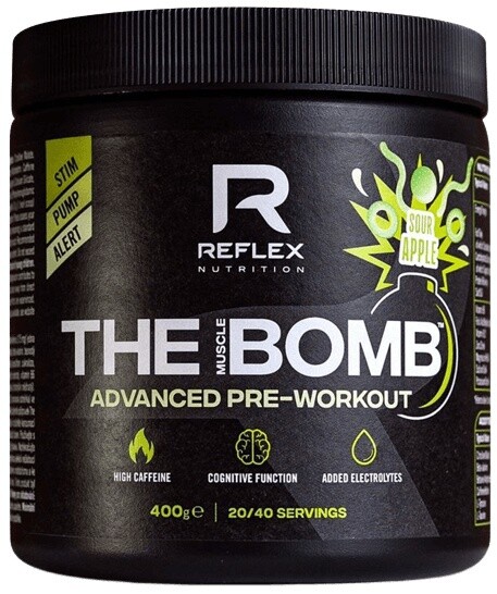Reflex the muscle bomb 400 g - kyslé jablko