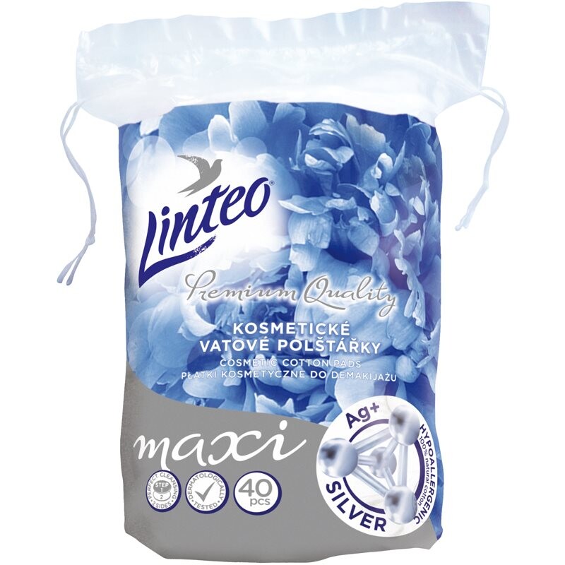 Linteo Premium Maxi odličovacie tampóny Silver 40 ks