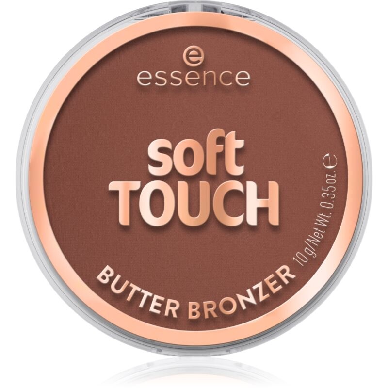 essence Soft Touch bronzer s matným efektom odtieň 40 chocolate butter dream 10 g