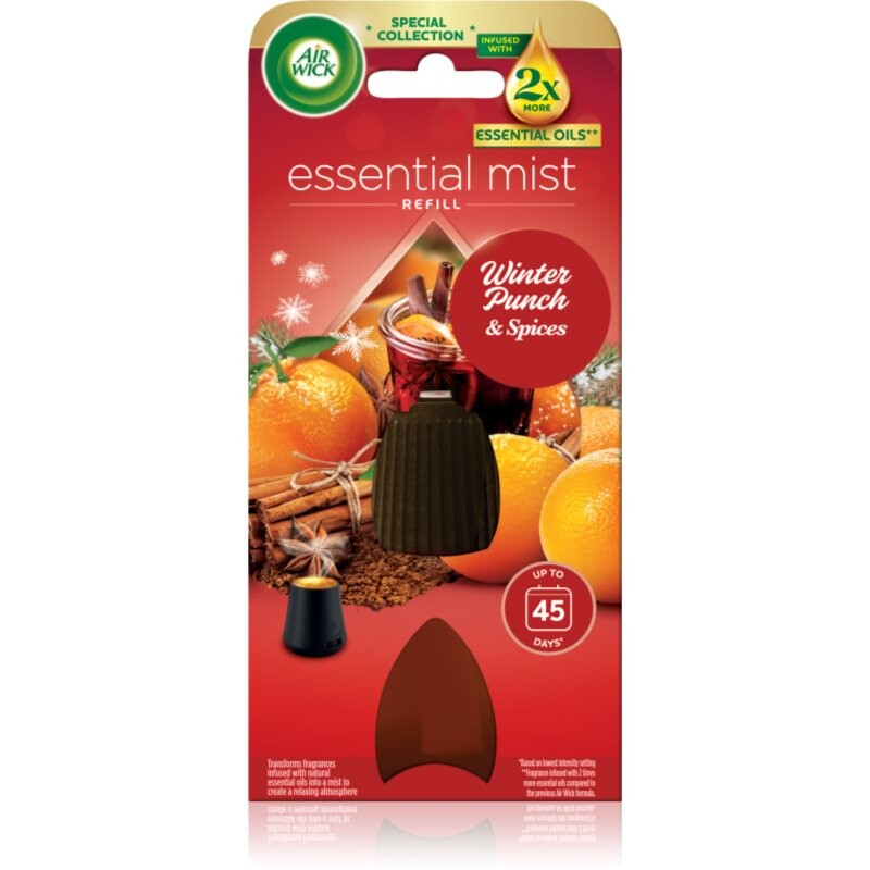 Air Wick Essential Mist Winter Punch & Spices náplň do aróma difuzérov 20 ml