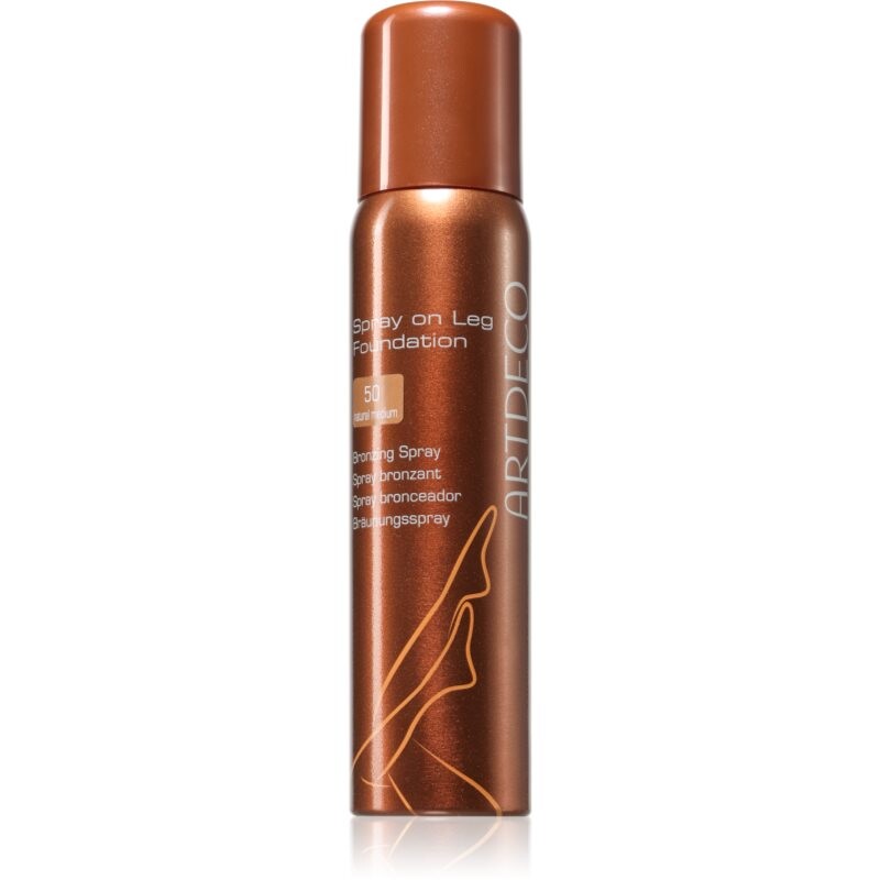 ARTDECO Spray on Leg Foundation samoopaľovací sprej pre dokonalé nohy odtieň 50 - Natural Medium 100 ml