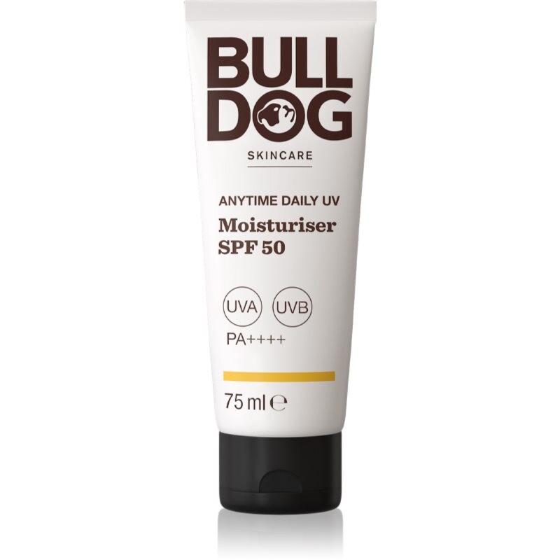 Bulldog Anytime Daily UV Moisturiser hydratačný krém SPF 50 75 ml