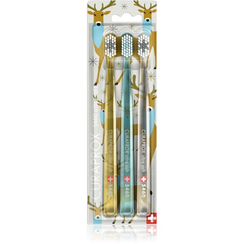 Curaprox 5460 Ultra Soft Limited Edition zubné kefky 3 ks