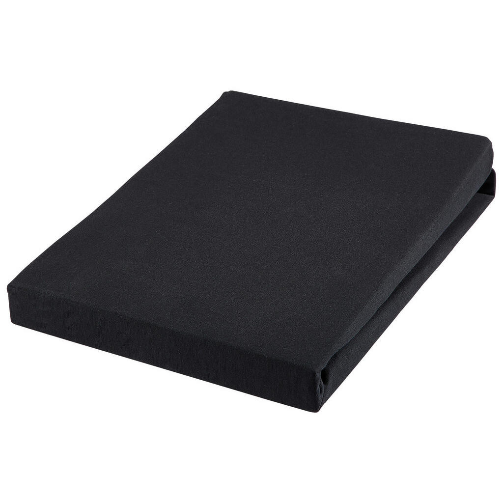 Novel NAPÍNACIA PLACHTA, džersej, čierna, 180-200/200-220 cm