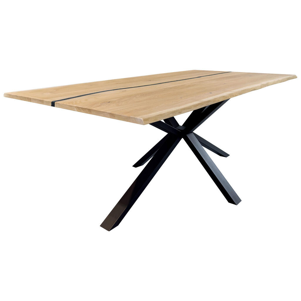 Livetastic JEDÁLENSKÝ STÔL, divoký dub, hnedá, 180/90/75 cm