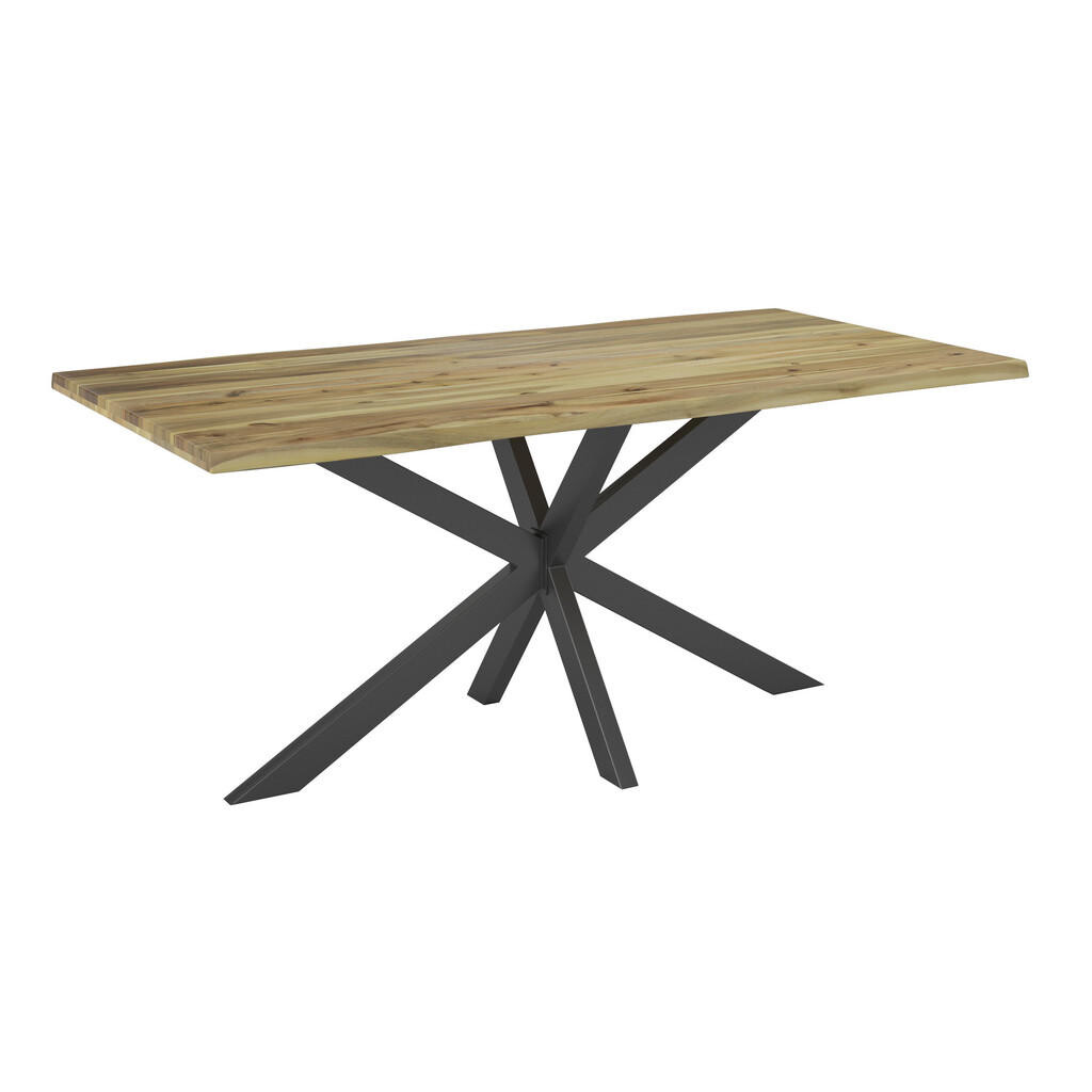 MID.YOU JEDÁLENSKÝ STÔL, akácia, farba tíku, 160/78/85 cm