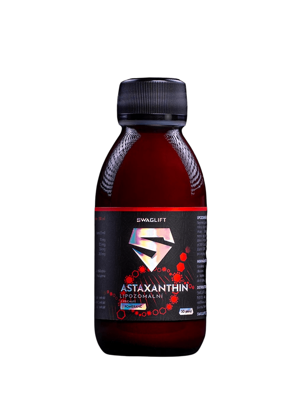 SWAGLIFT Lipozomálny Astaxanthin 150 ml
