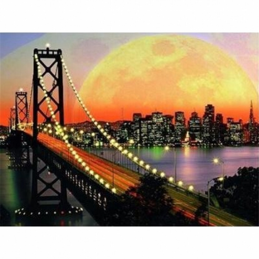 Diamantové maľovanie New York - farebné