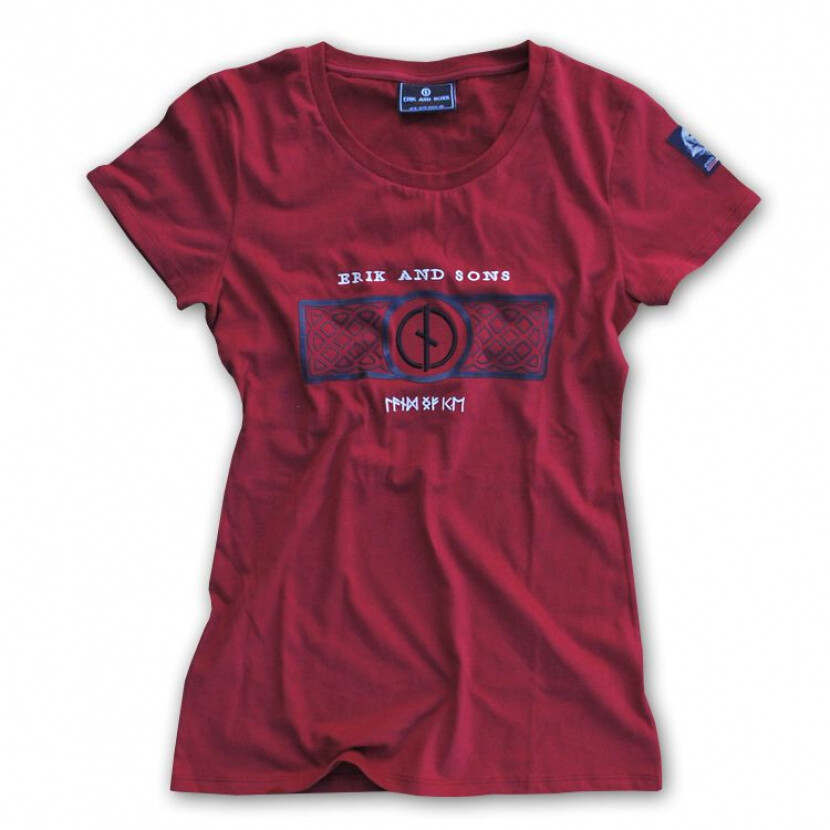 Tričko dámske Erik and Sons Ice - červené, XS