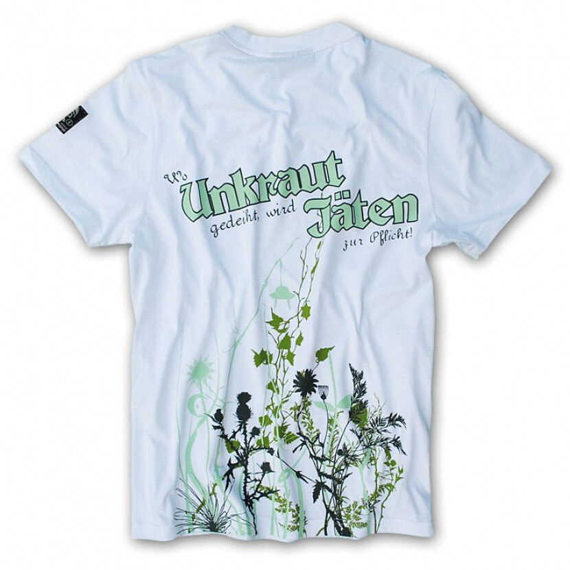 Tričko Erik and Sons Unkraut - biele, M