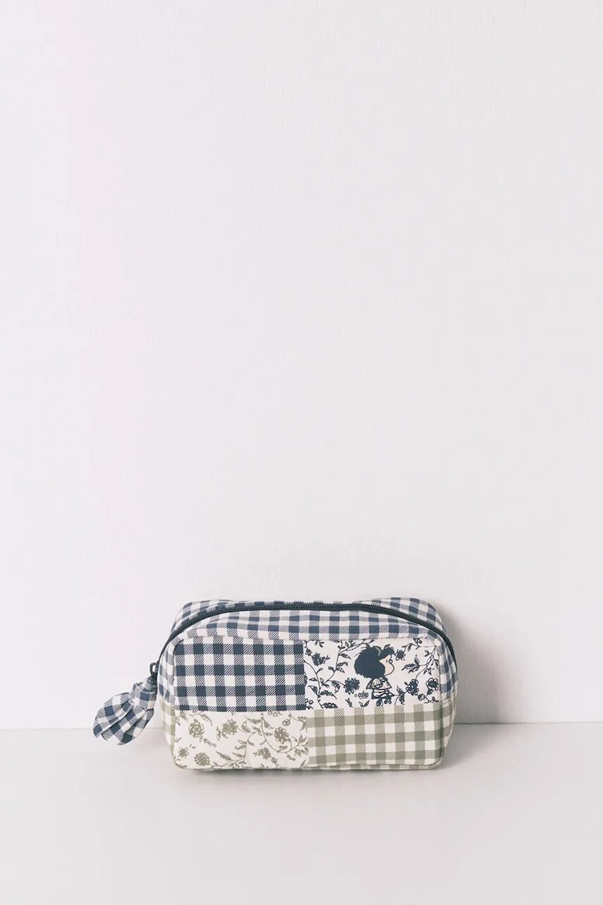 Kozmetická taška women'secret tmavomodrá farba, 4842011