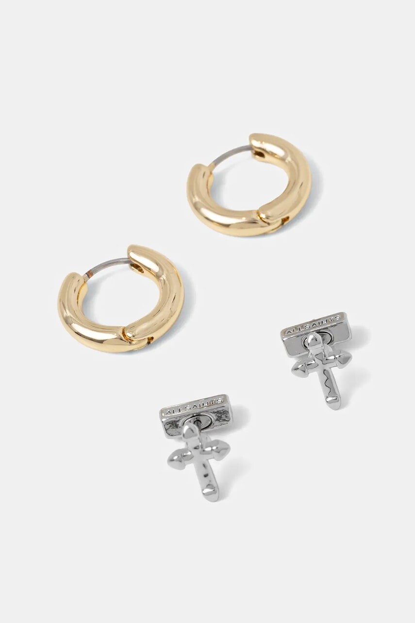 Náušnice AllSaints 2-pak 37543760TWO969