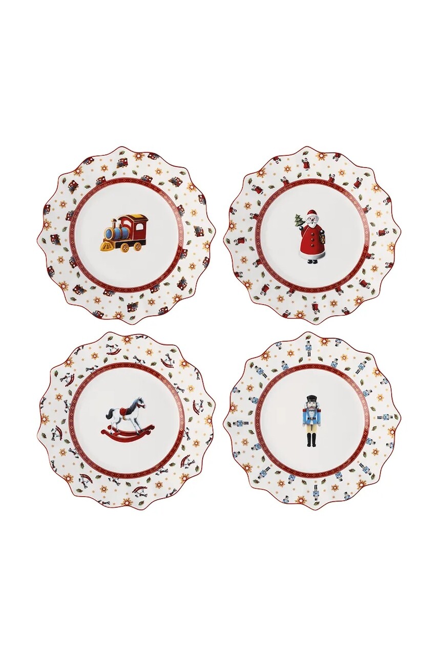 Sada tanierov Villeroy & Boch Toy's Delight Anniversary Edition 2025 24 cm 4-pak viac farieb