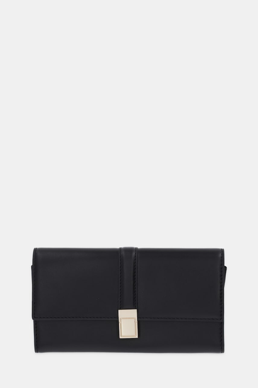 Kožená peňaženka Marc O'Polo čierna farba, 50919905804204