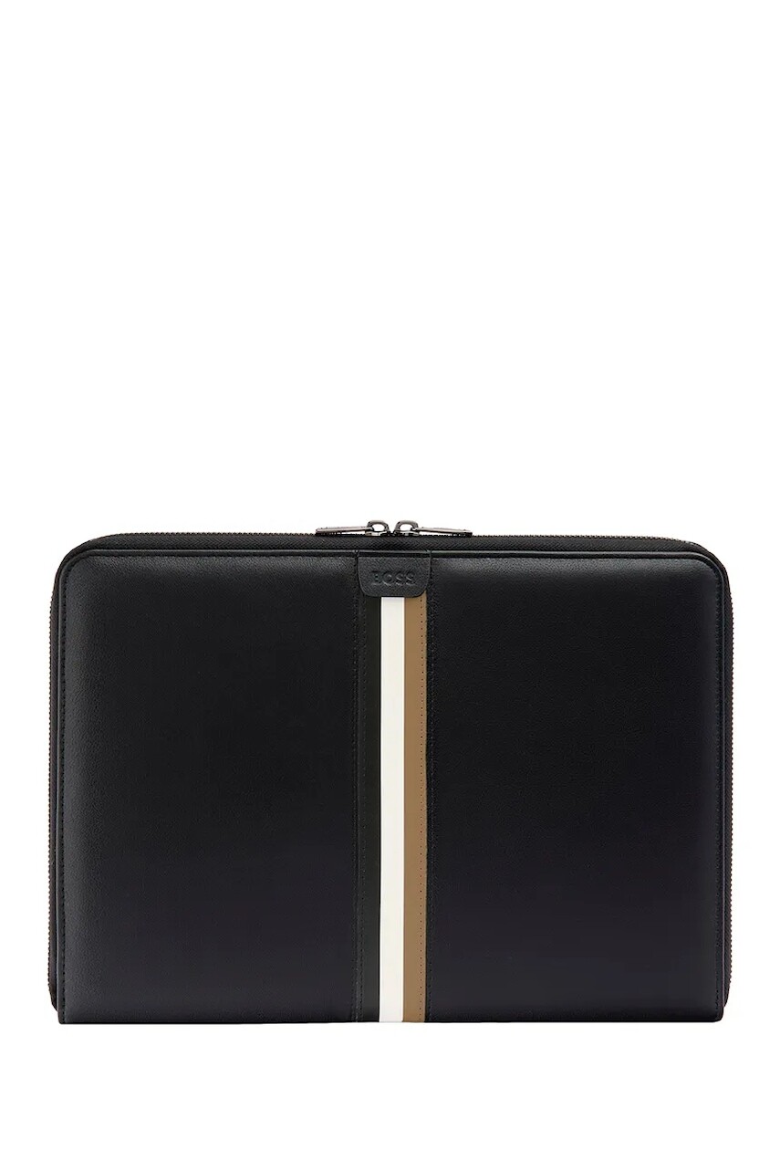 Obal na dokumenty BOSS Iconic Black A4 32 x 23 x 2,5 cm čierna farba