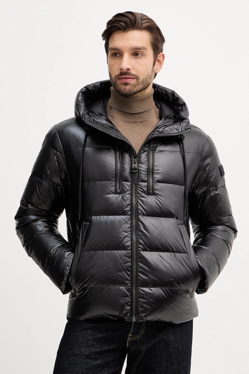 Páperová bunda MACKAGE čierna farba, zimná, VICTOR-R