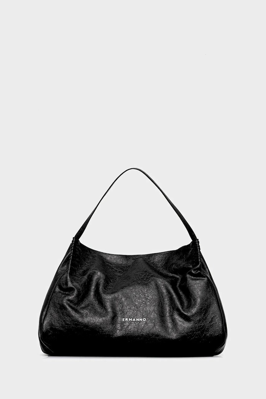 Kabelka ERMANNO Firenze čierna farba, 12402051
