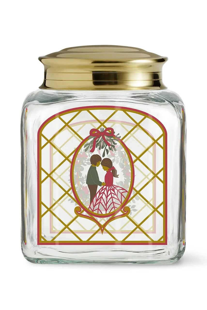 Nádoba na sušienky Holmegaard Holmegaard Christmas 16 x 12 cm priehľadná farba