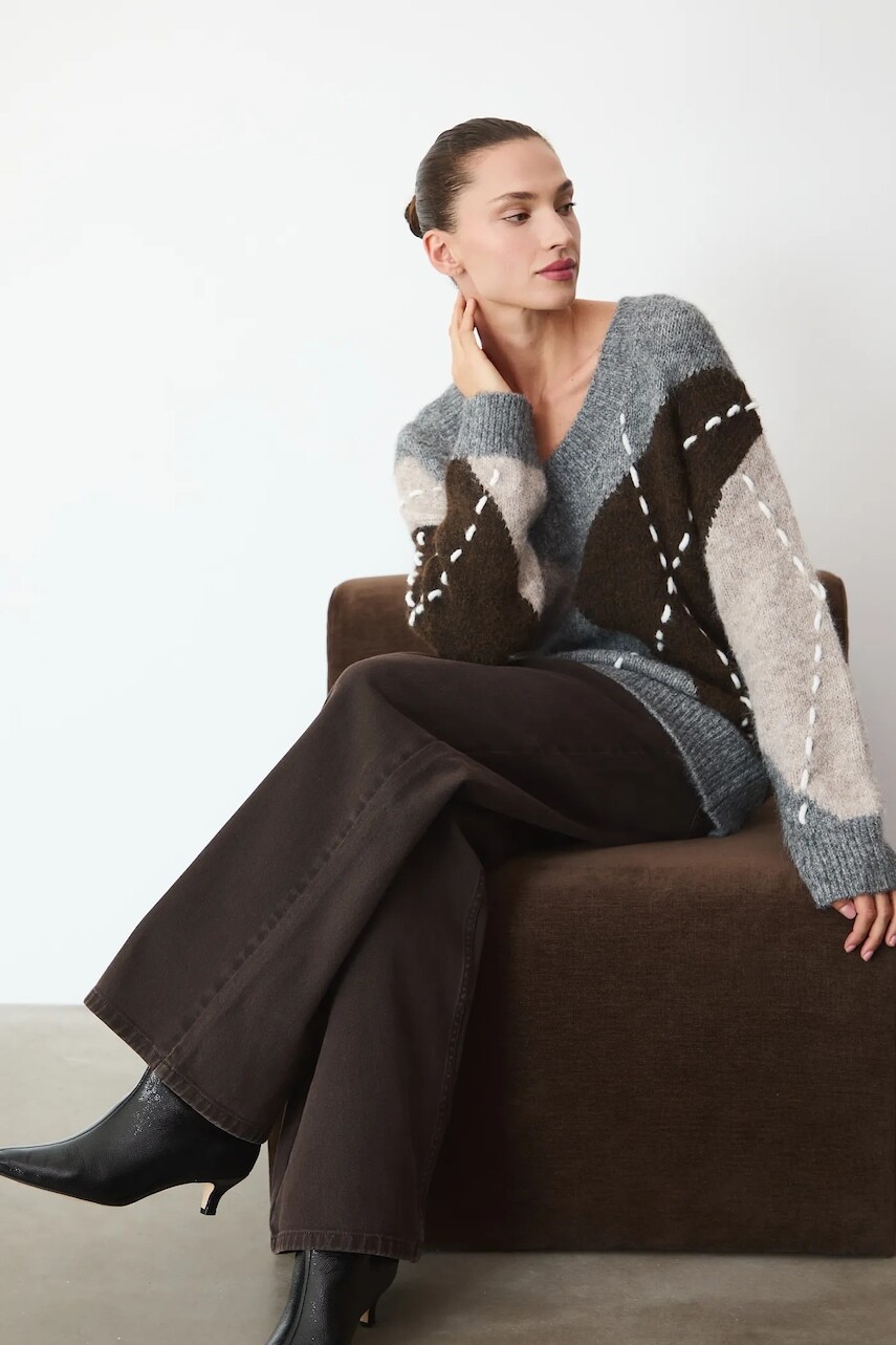 Sveter s prímesou vlny Medicine viac farieb, teplé