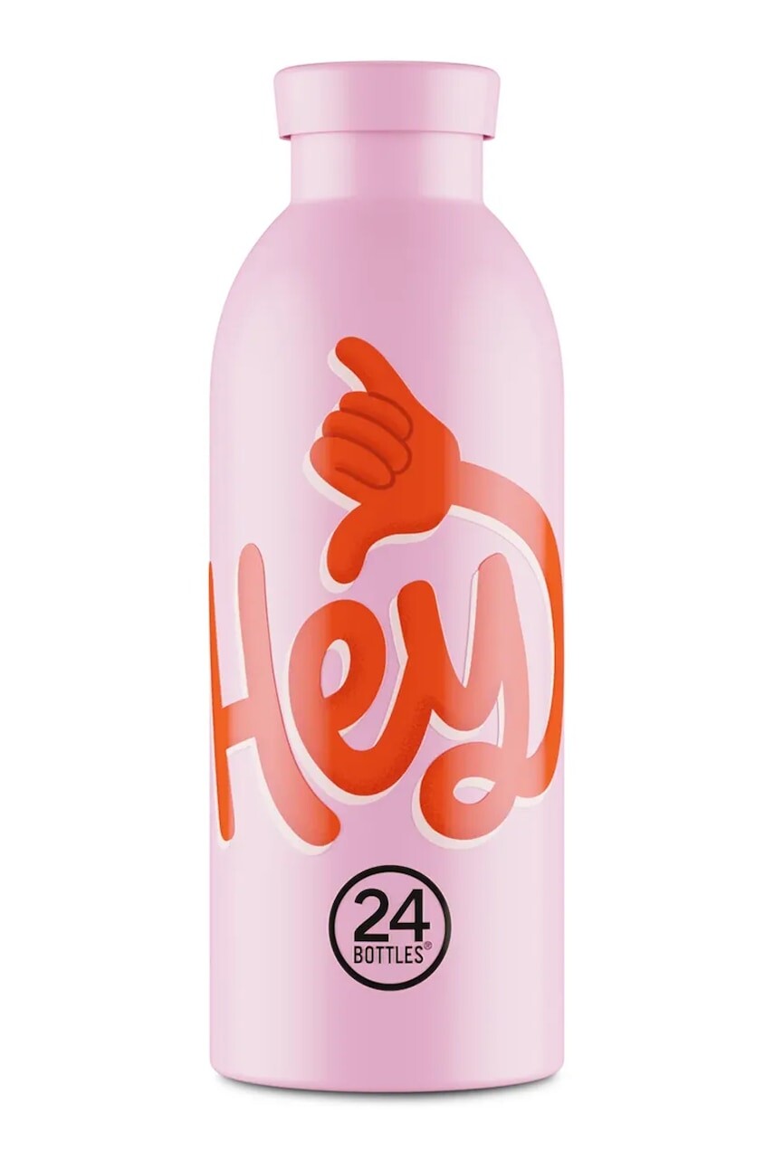 Termo fľaša 24bottles Clima 500ml Blue ružová farba, Clima.500.Hey