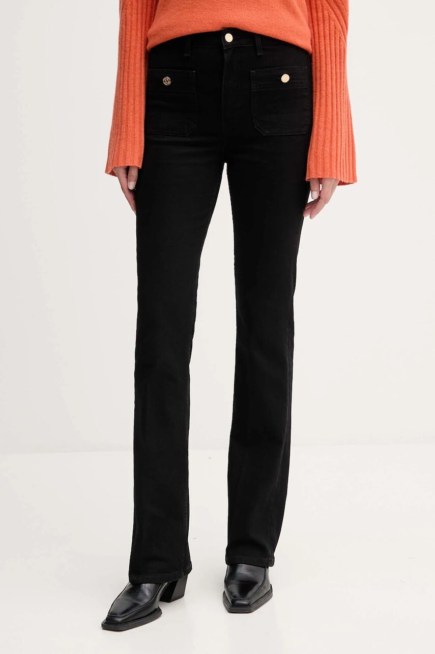 Rifle Tommy Hilfiger vysoký pás, WW0WW47265