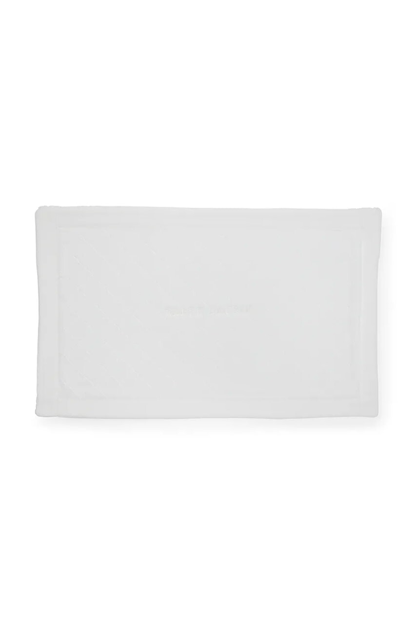 Kúpeľňová predložka Ralph Lauren AVENUE White 50 x 80 cm biela farba
