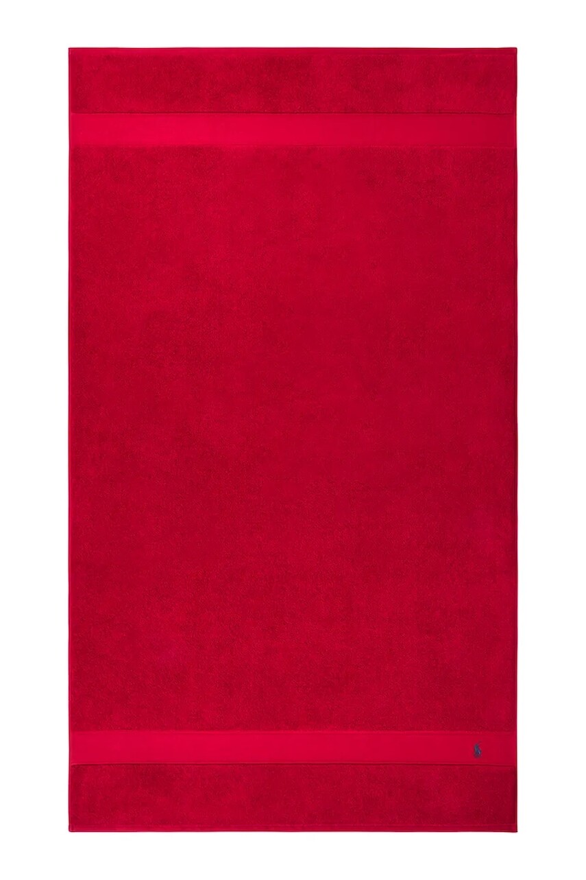 Bavlnený uterák Ralph Lauren POLOPLAY Red2000 90 x 160 cm červená farba