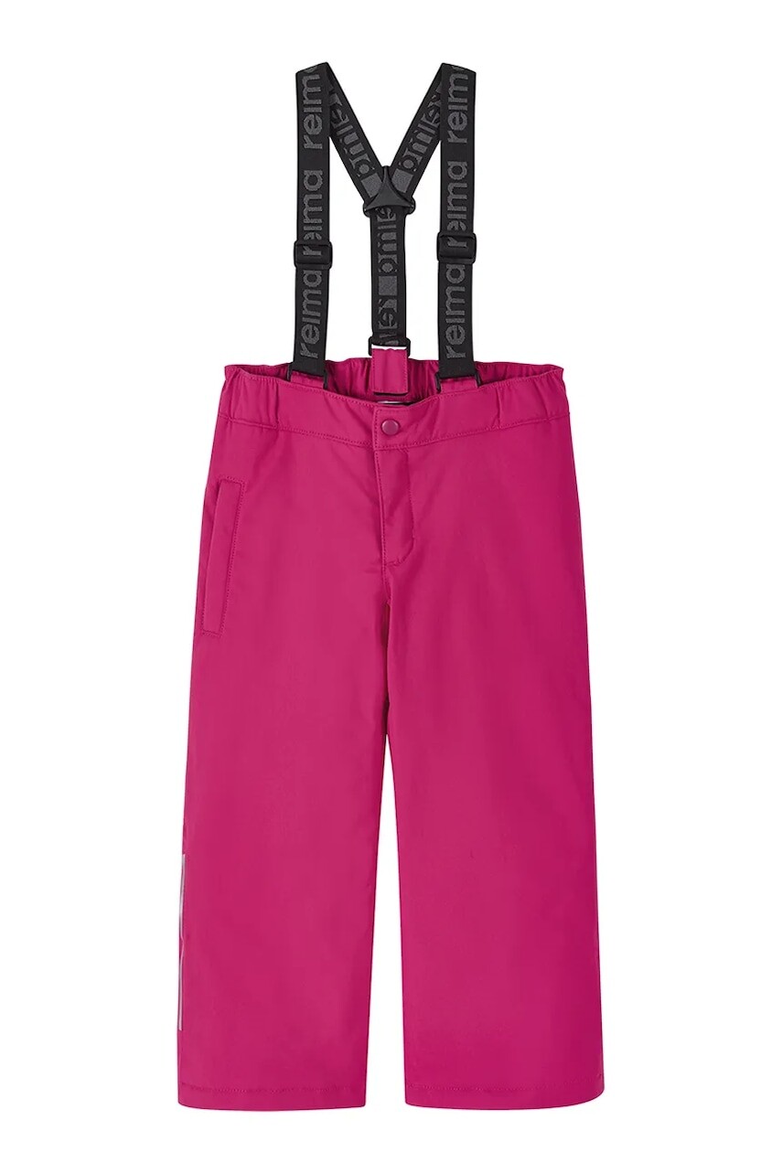 Detské zimné nohavice Reima Loikin ružová farba, 5100412A
