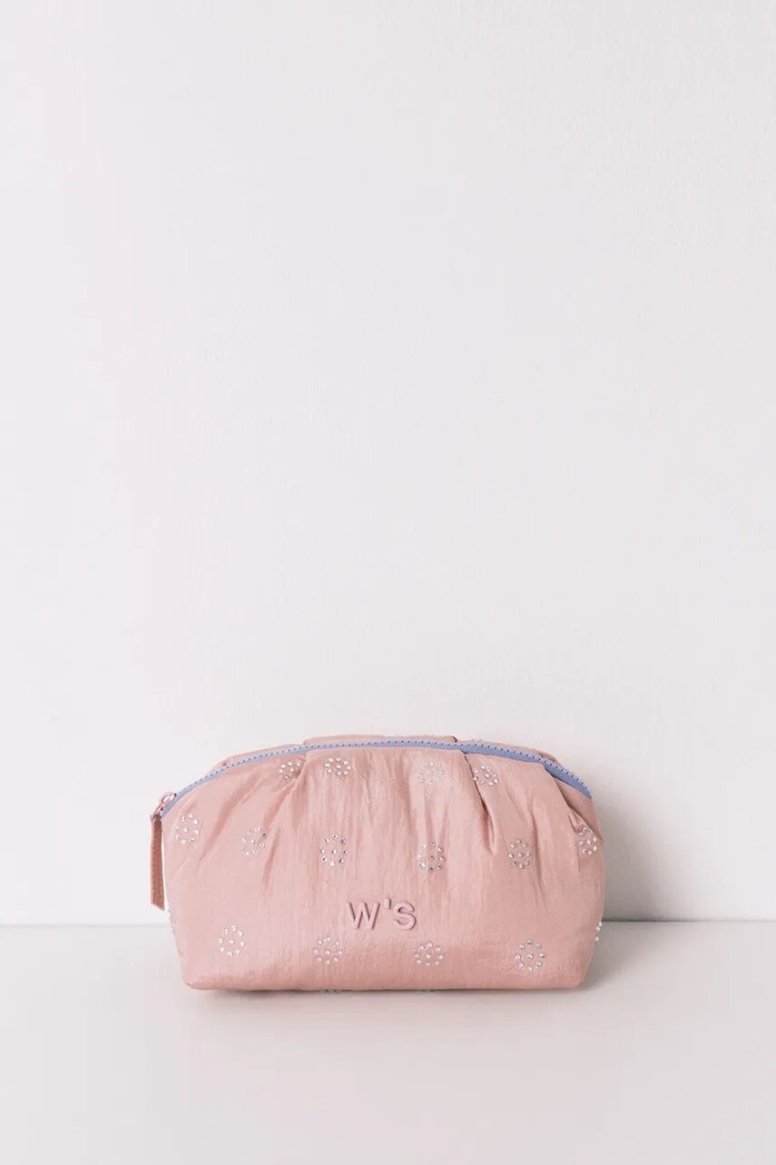 Kozmetická taška women'secret oranžová farba, 4842002