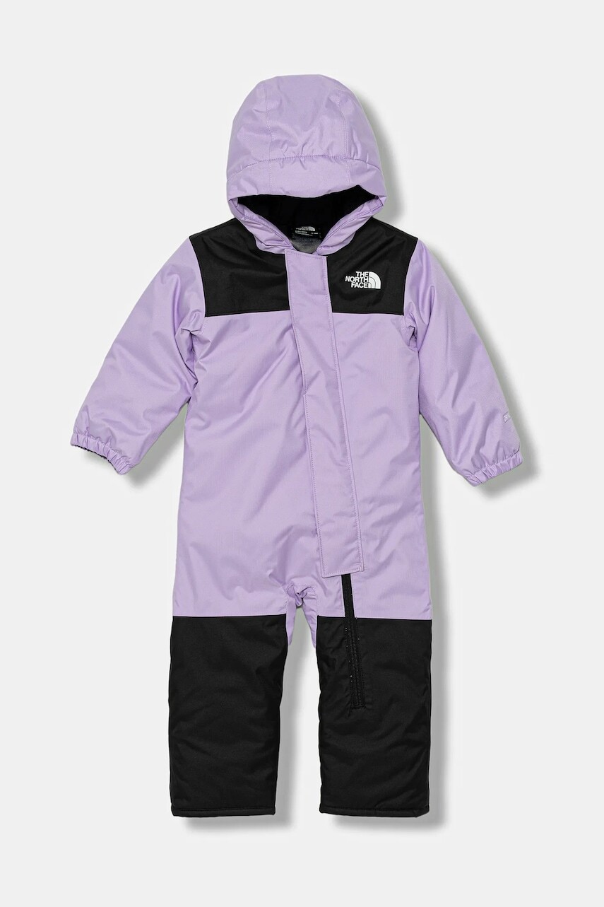 Detská lyžiarska kombinéza The North Face BABY FREEDOM SNOW SUIT fialová farba, NF0A7UNAQZI1