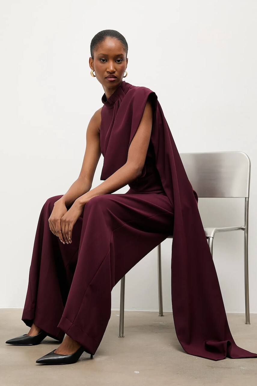 Overal Answear.LAB bordová farba