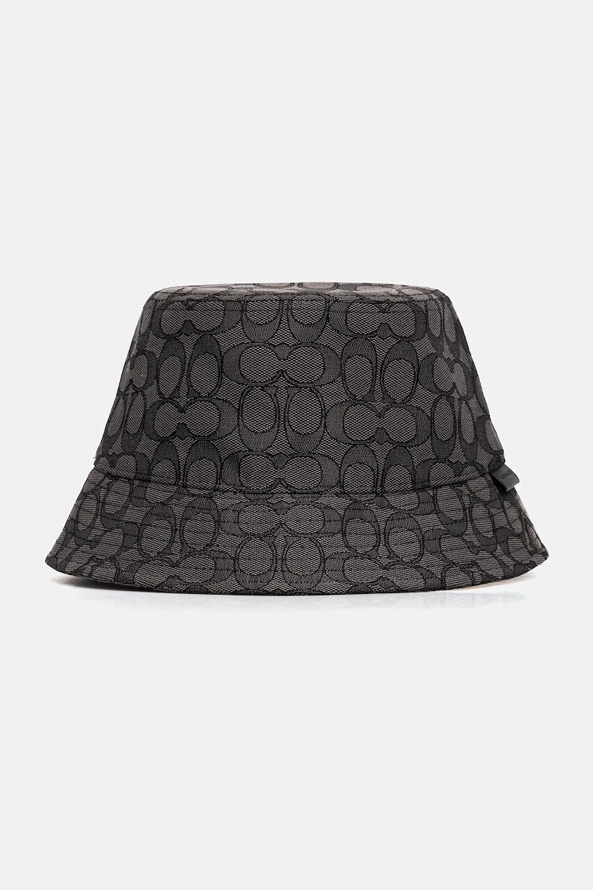 Klobúk Coach šedá farba, 29CCN94